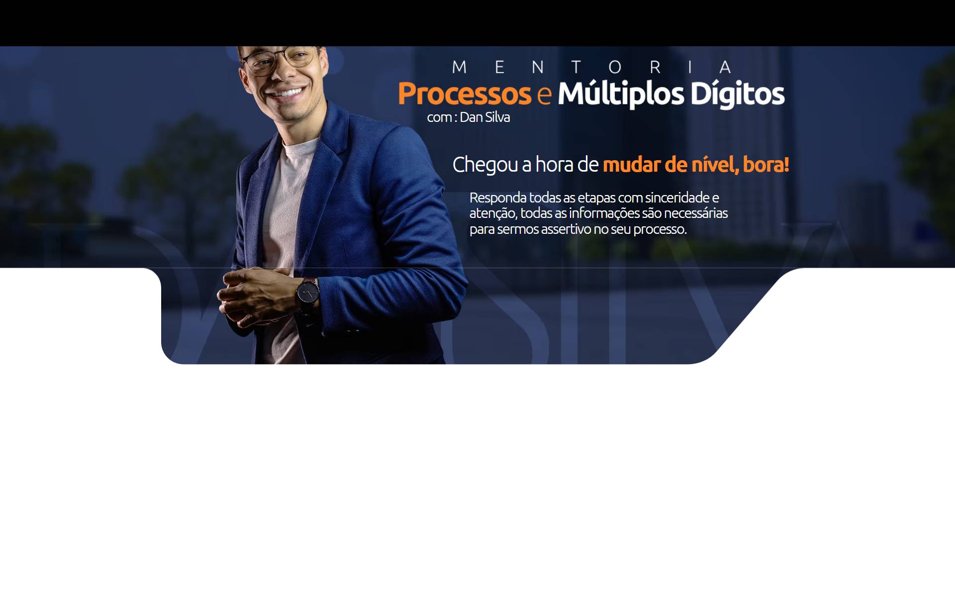 Página de mentoria de Dan Silva, Processos e Múltiplos Dígitos